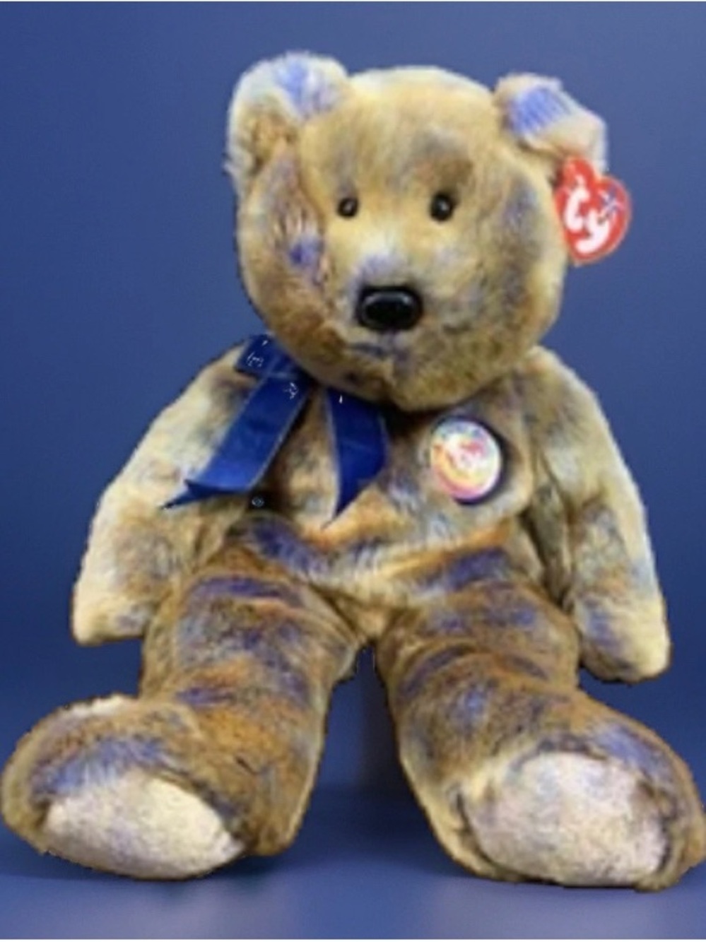 TY Clubby III Beanie Buddy Bear 2000 BBOC Official Club Plush Retired w/ Tags